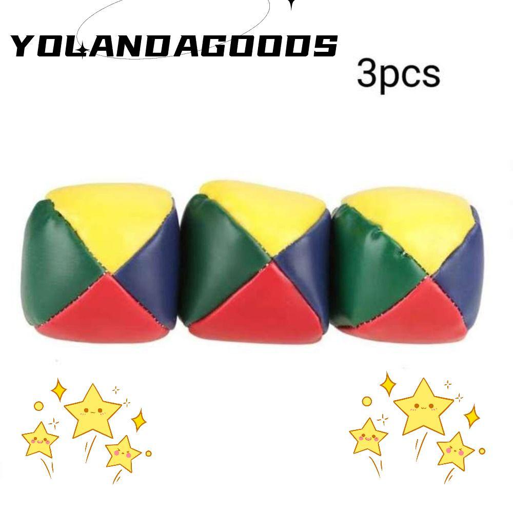 YOLA 3 Quả bóng Juggling Fun Small Learn to Juggle Beginner Kit