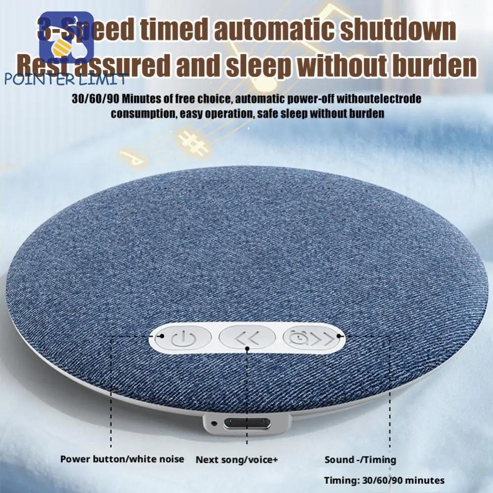 POINTER LIMIT Under Pillow Loa Bluetooth, Bluetooth 6.0 Hỗ Trợ Giấc Ngủ Máy Tiếng Ồn Trắng, Âm Thanh