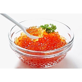 Trứng cá hồi đỏ xách Nga - Trứng cá món ăn truyền thống của Nga . Lọ 220g