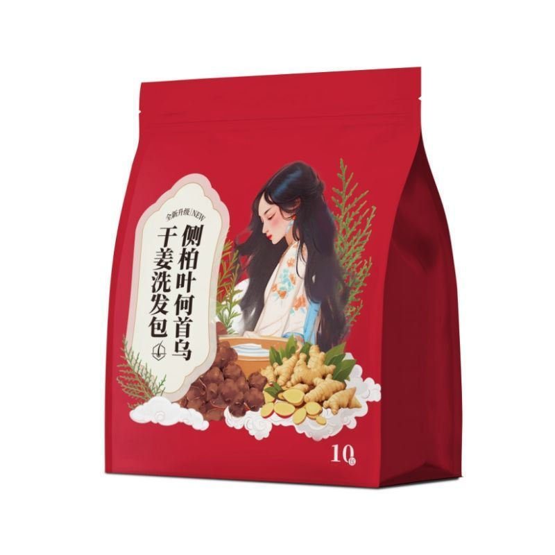 Hair care treatment pp Ginger, Polygonum multiflorum, herbal ingredients for foot and hair care, mox