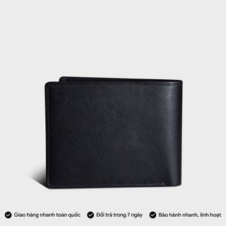 Ví nam da bò Trita (Thời trang nam dáng ngang - Ví da RVN05) Bagsmart