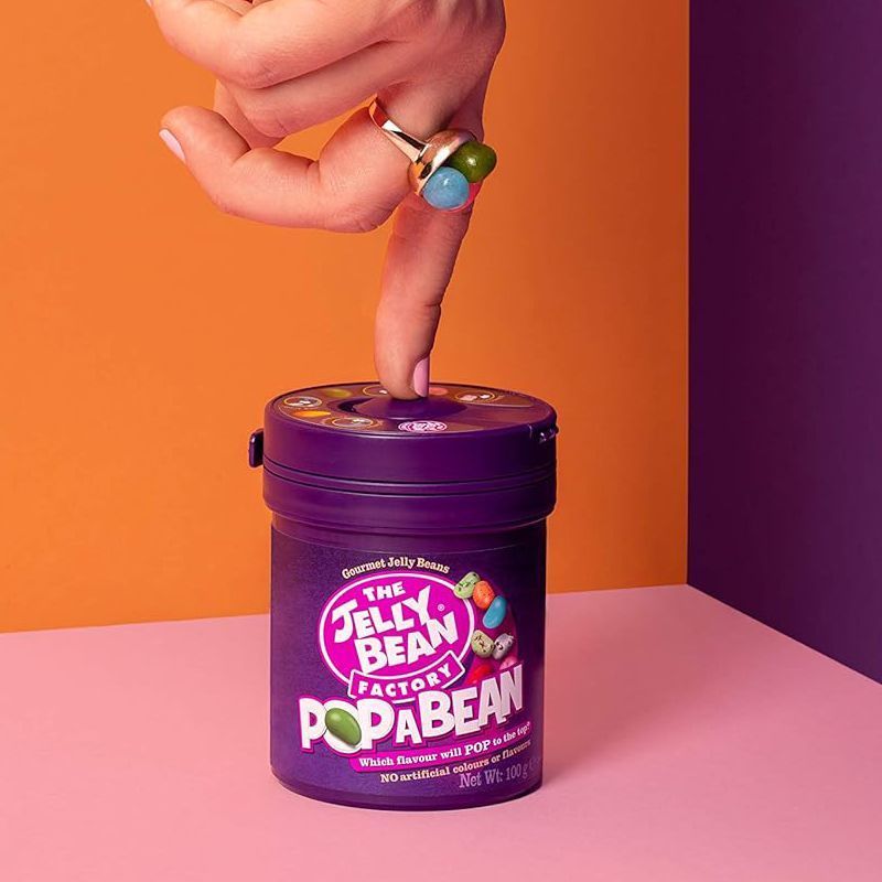 Nhập Khẩu JELLY BEAN Fun JELLY BEAN Máy Các Loại Hương Vị Trái Cây Sắc Nét JELLY Trẻ Em Kẹo Ăn Nhẹ Đ