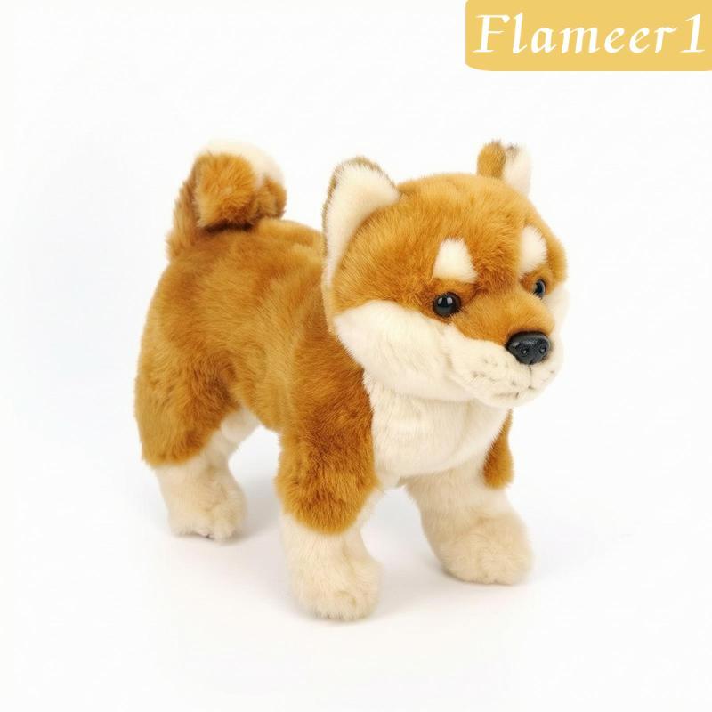 Mềm Akita Inu Đồ Chơi Nhồi Bông Đứng Chó Akita Đồ Chơi Nhồi Bông Mũm mĩm Thoải Mái Cho Bé, Mầm Non