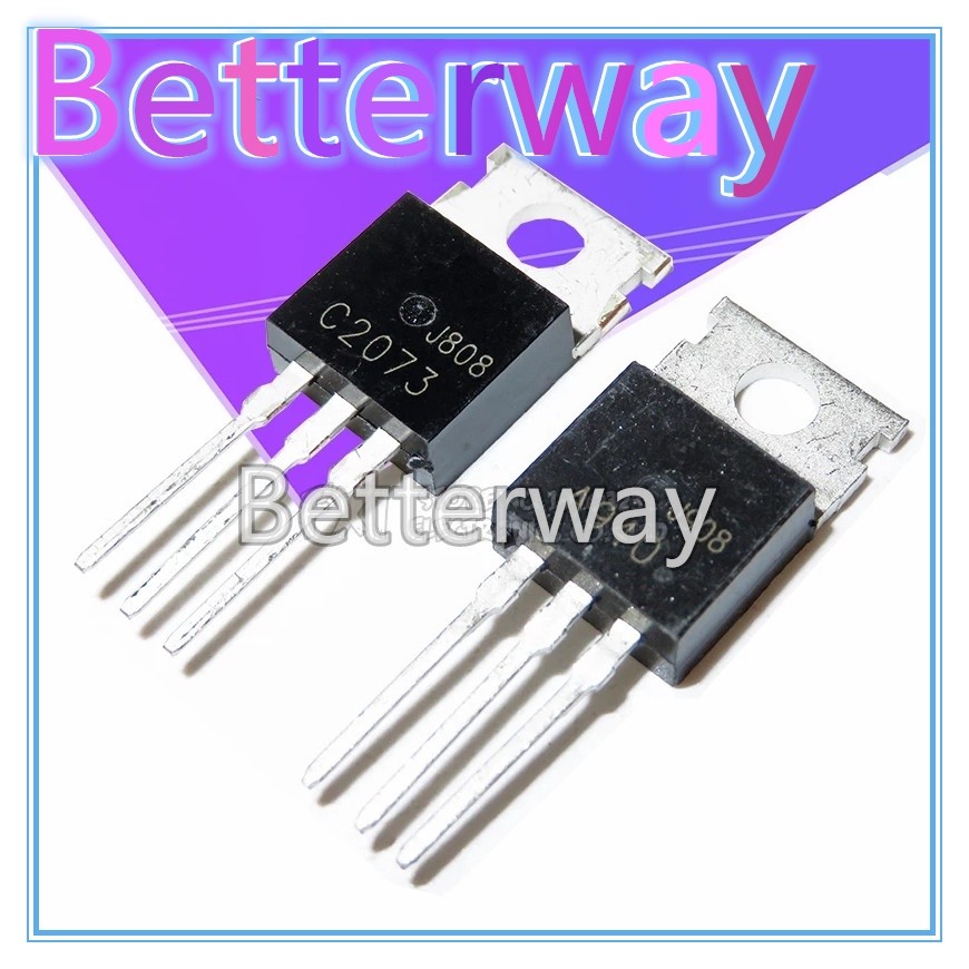 5 Cặp 2SA940 2SC2073 A940 C2073 cặp âm thanh ống TO220 đích thực Betterway