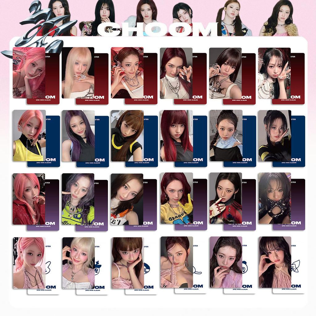 BABYMONSTER BABYMONSTER Album CHOOM Hàng hóa Photocard Album đơn Photocard AHYEON ASA Thẻ ngẫu nhiên