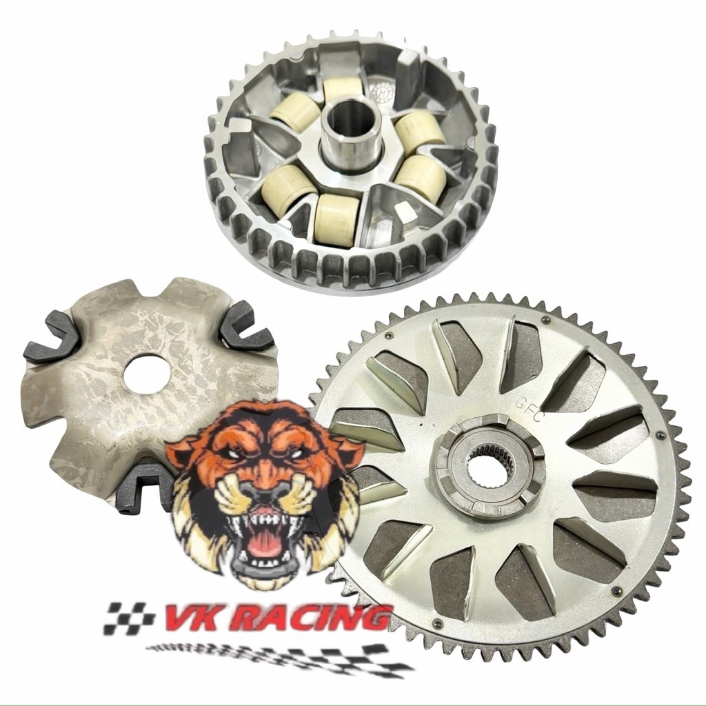 Bộ nồi trước 6 chi tiếc ( chén bi + bi nồi + sắt chặn bi + cao su trược + ắc nồi + quạt nồi trước ) 