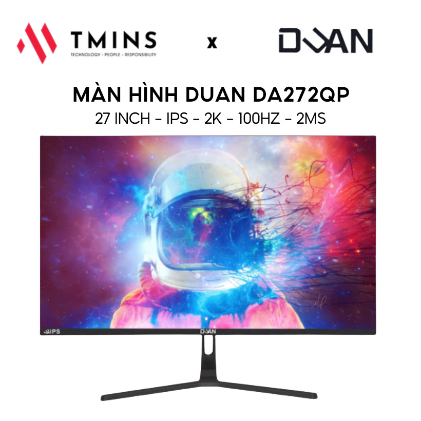 Màn hình DUAN DA272QP (27 inch - IPS - 2K - 100Hz - 2ms) - Hàng Chính Hãng