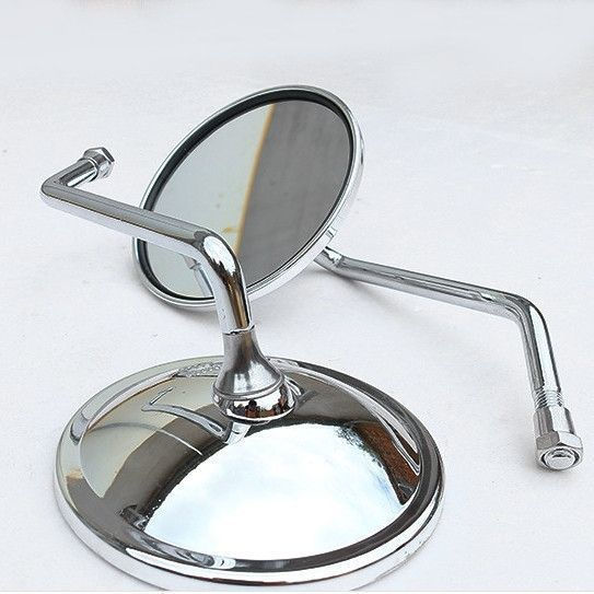 New Product#Motorcycle Rearview Mirror CG125-XF125Old Honda125Floral Cat Modified Retro Rearview Mir