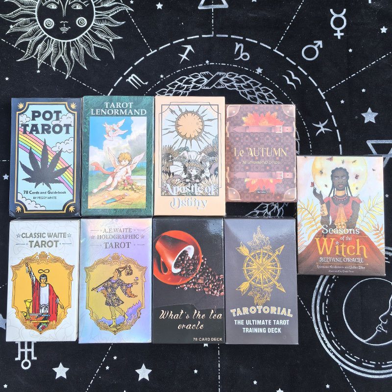 2026 Phong Cách Mới 700 Phiên Bản Tiếng Anh Tarot Thẻ Tarot Board Game Oracle Cards Solitaire Game20