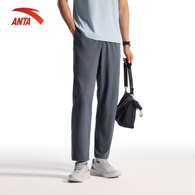 ANTA Quần Dài Nam Thể Thao Quần Jogger Chạy Bộ Tập Gym Cầu Lông Pickleball Nhanh Khô Co Giãn 9525E7303