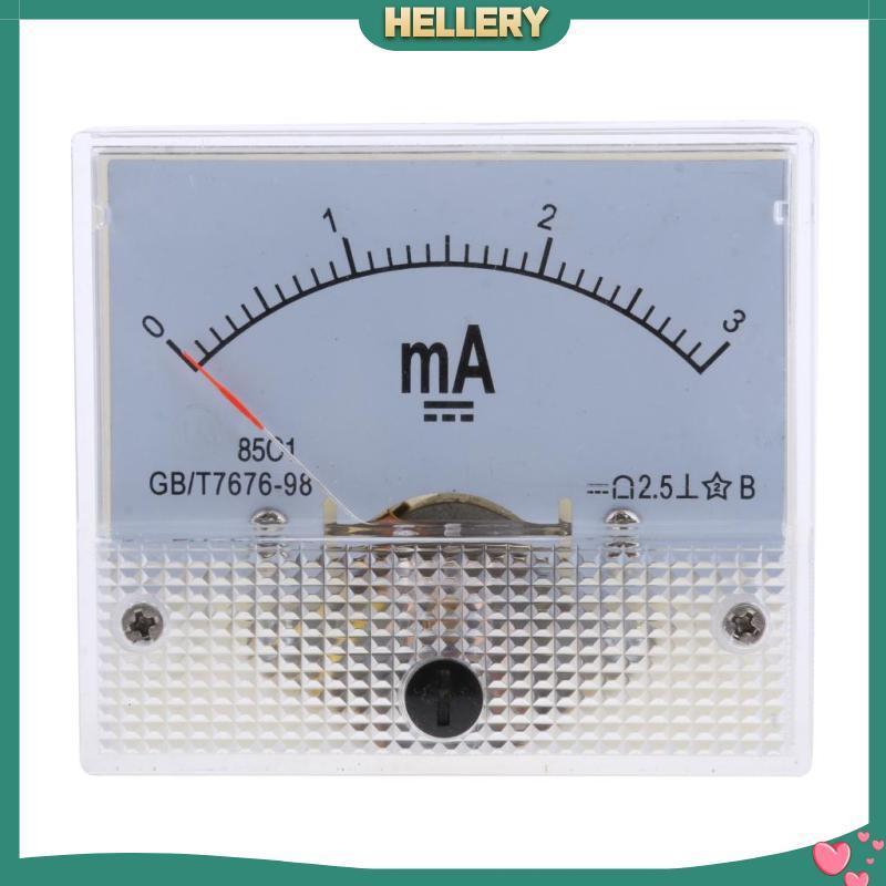 Bảng điều khiển dòng điện tương tự, Máy đo Ampe kế, Đo mạch (DC 0-1mA đến 0-20A)