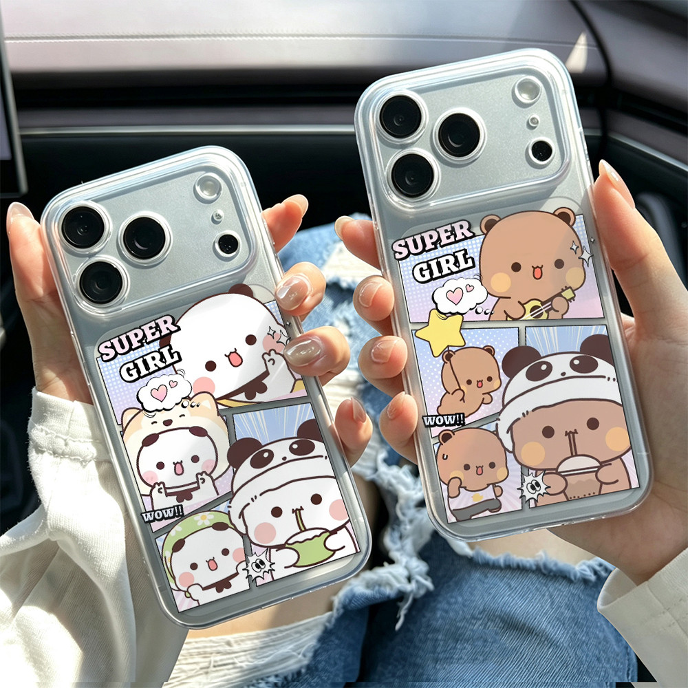 Truyện tranh Yier Bubu ỐP đIệN ThoạI Cho IPhone 17 16PROMAX 15Plus 14 13 12 11 XR XSMAX ốP Silicon T