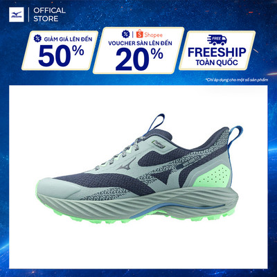 Giày Chạy Bộ Nam Mizuno Wave Rider Tt 2 - Xanh Đen - J1GC243251