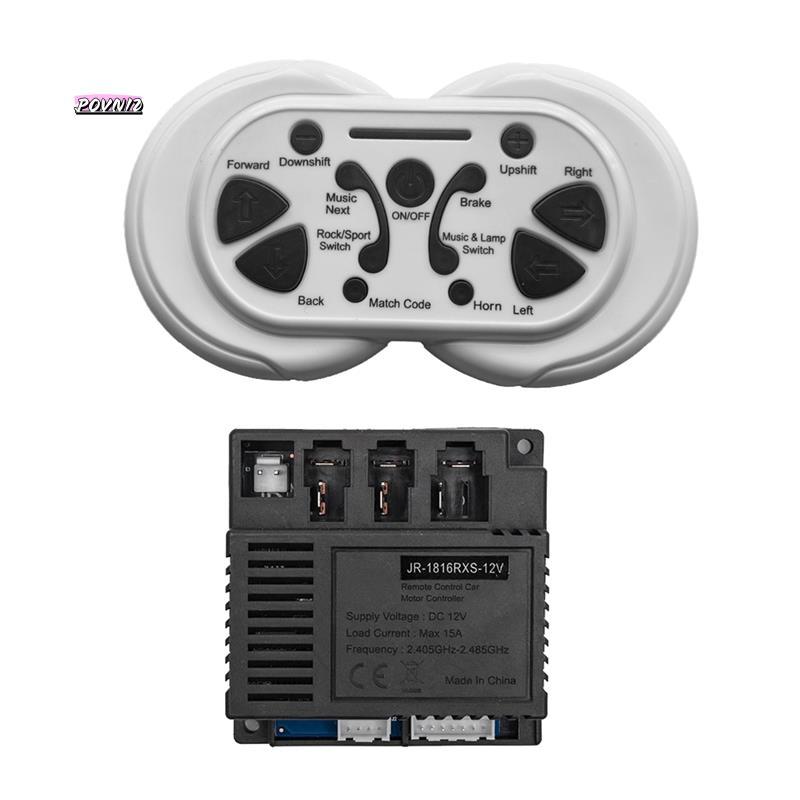 JR1816RXS JR-1816RXS Trẻ Em Xe Điện Điều Khiển Từ Xa Và Thu Trẻ Em Xe Phụ Kiện Thay Thế Cho Trẻ Em X