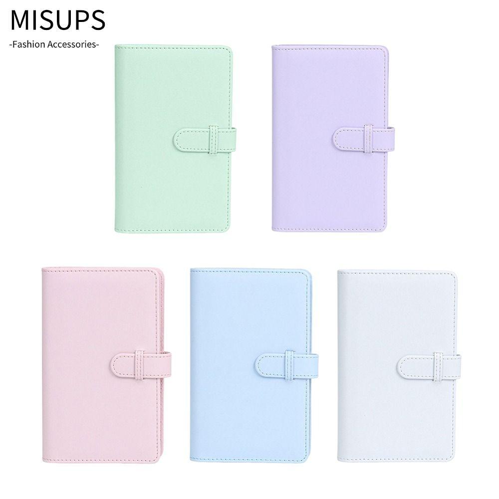 MISUBS Phim Camera Da PU Giấy Ảnh Lưu Trữ 3 inch Cho Fujifilm Instax mini 12