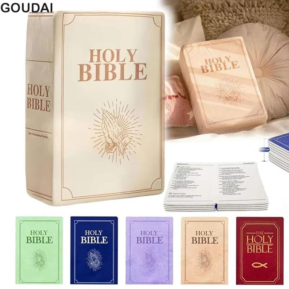 Gối Kinh Thánh GOUDAI, Trang Trí Nhà Sofa Đệm Kinh Thánh Ném Gối, Phòng Khách Đồ Chơi Sang Trọng 33 