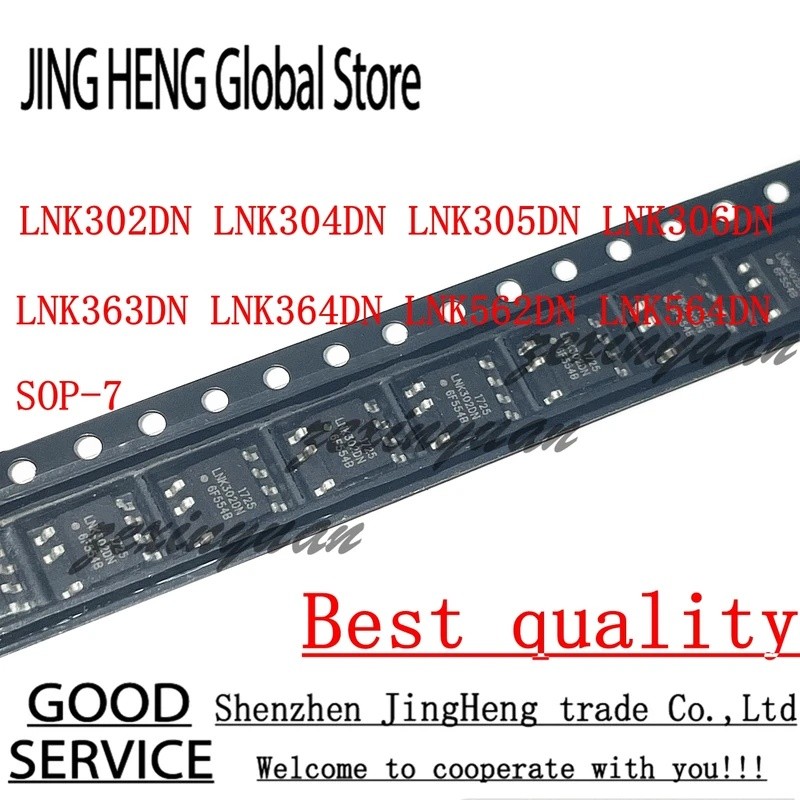 5 CÁI LNK302DN LNK304DN LNK305DN LNK306DN LNK363DN LNK364DN LNK562DN LNK564DN SOP-7 Bán buôn Chip ic