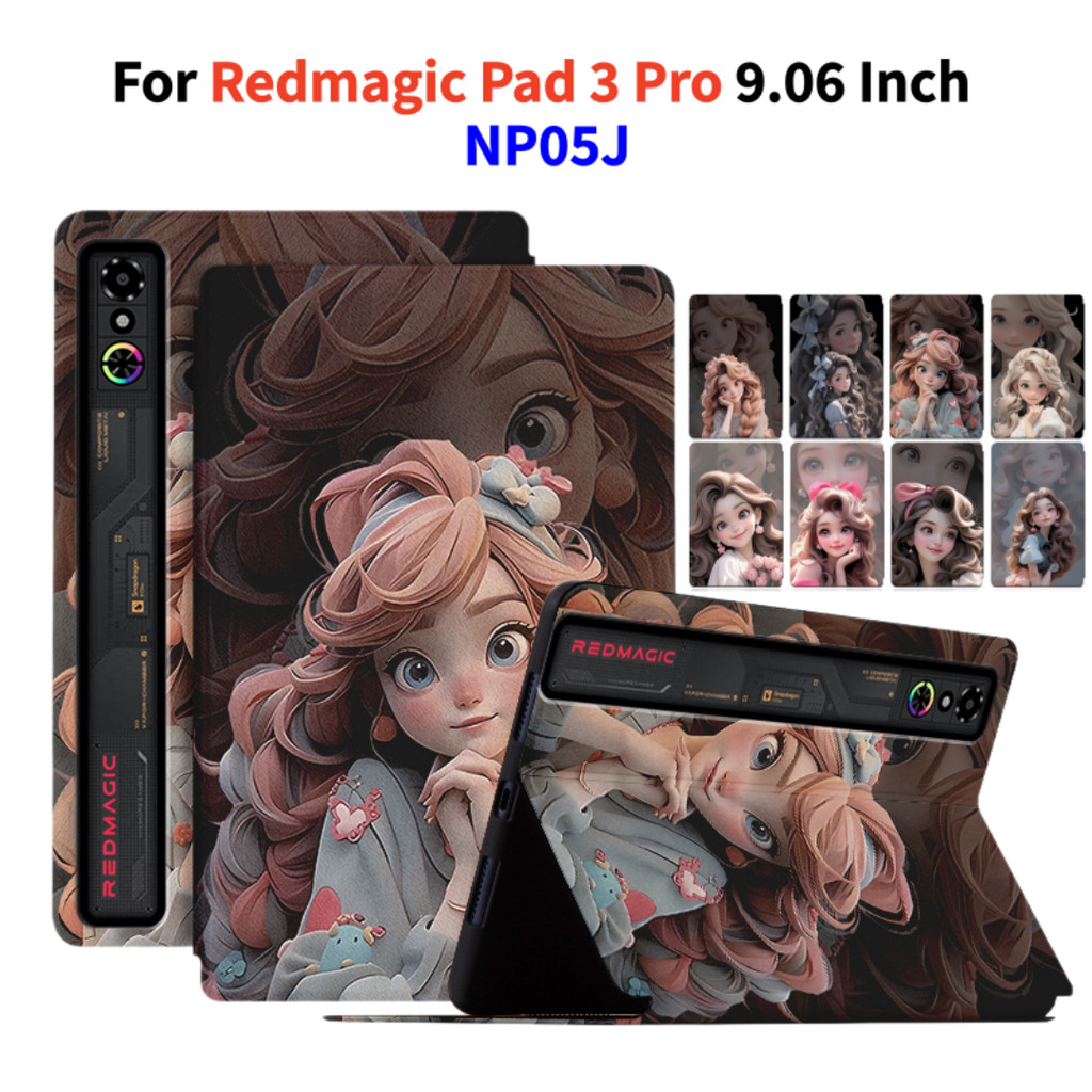 Dành cho Ốp lưng Redmagic Pad 3 Pro 9.06 Inch NP05J | Vỏ bảo vệ máy tính bảng chất lượng cao Vỏ da P