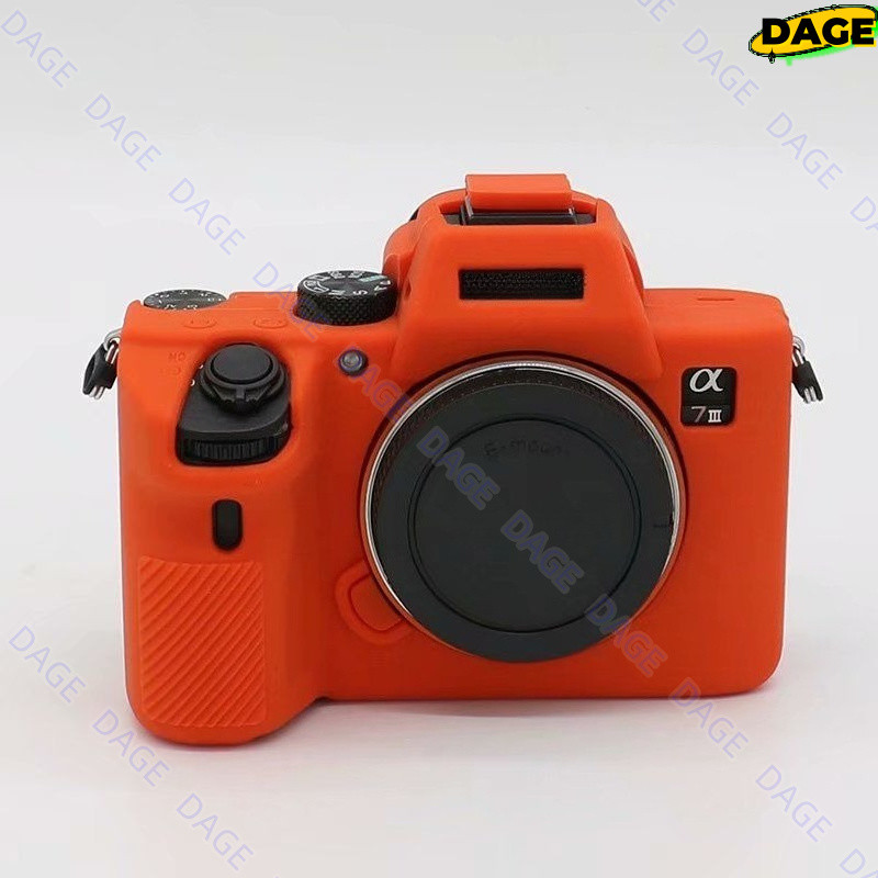 Ốp Bảo Vệ Silicon Cho Sony A73 A7RM3 A7R3 III A73 A7M3 A7III Vỏ Bảo Vệ Camera