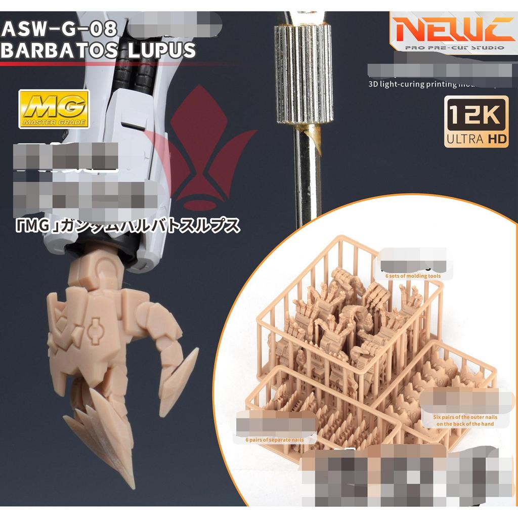 PHỤ TÙNG MỚI CHO MG1 / 100 LUPUS HANDS BARBATOS
