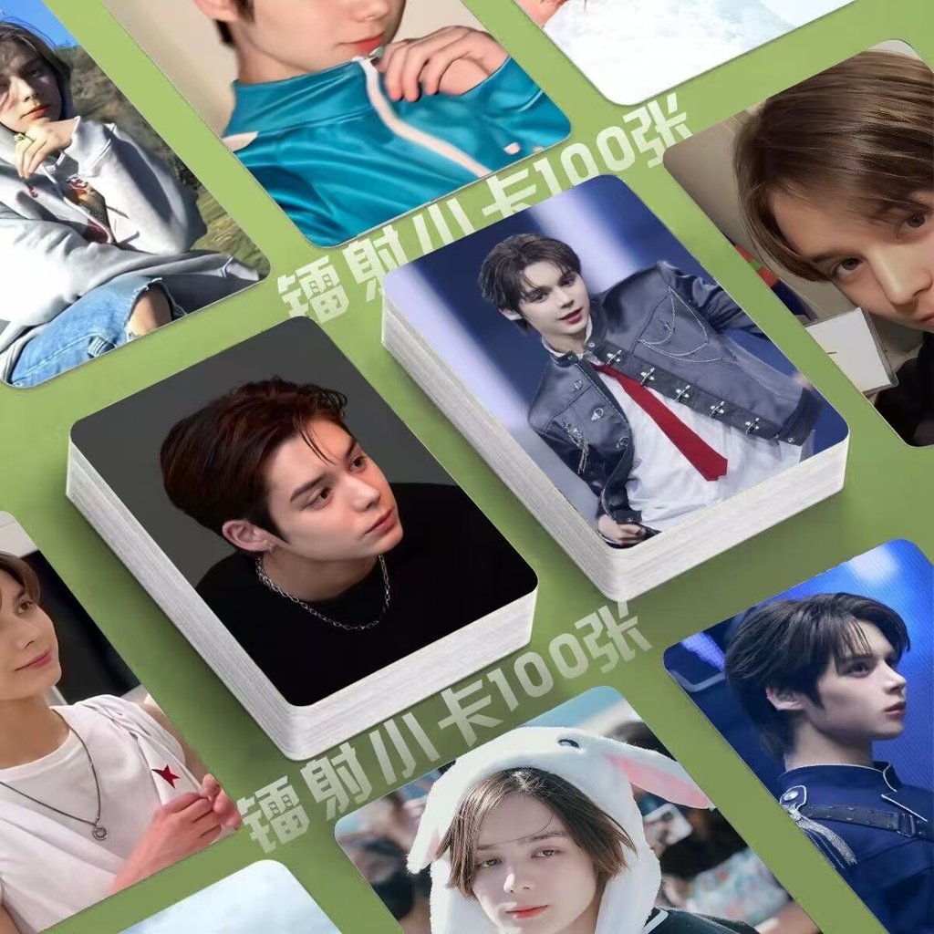 Sm Mới Nhóm Bé Trai jayjay Laser Photocard 100 Chiếc Album Ảnh Hàng Hóa 10cm Góc Tròn lomo Thẻ Bưu T