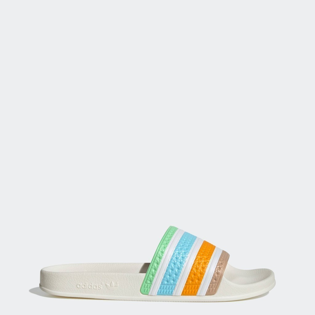 [Duy nhất 8.8 - VOUCHER 30%]adidas Phong cách sống Dép adilette Nam trắng GY2103