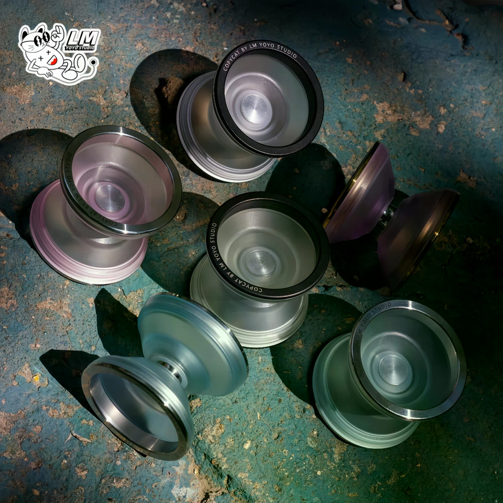 LM Yoyo Studio Copycat Nhựa có vòng thép không gỉ Yoyo chuyên nghiệp