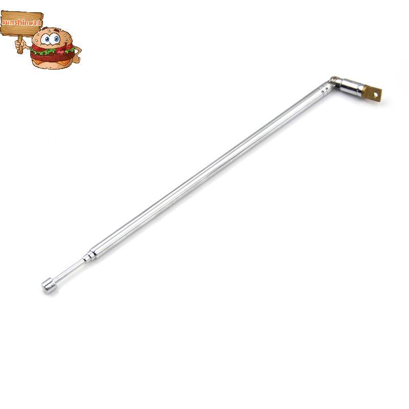 Sun Metal Full channel AM FM Radio Ăng-ten kính thiên văn Chiều dài 63cm 4 phần tỏa sáng