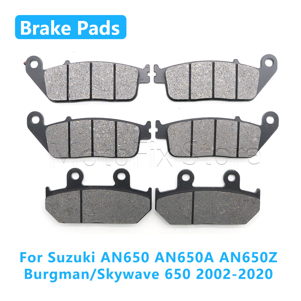 Phụ Kiện Xe Máy Phía Trước Phía Sau Má Phanh Cho Suzuki AN 650 Burgman AN650 A / Z AN650A AN650Z Sky