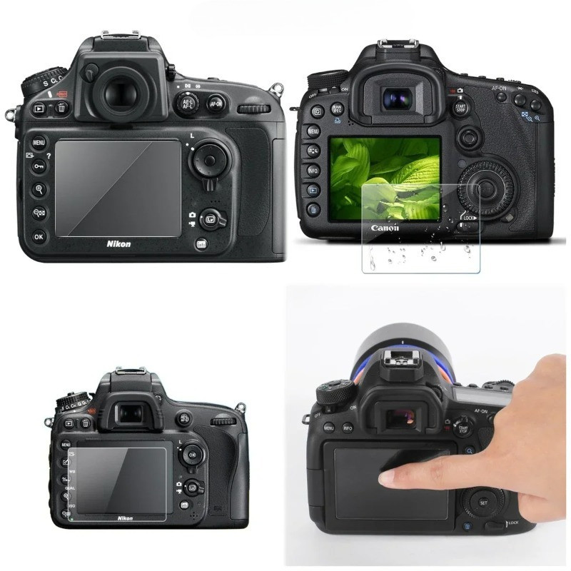 Kính Cường Lực 9H HD Cho Nikon D4 D4S D5 D6 Df D90 D300 D300S D500 D600 D610 D700 D750 D780 D800E D8