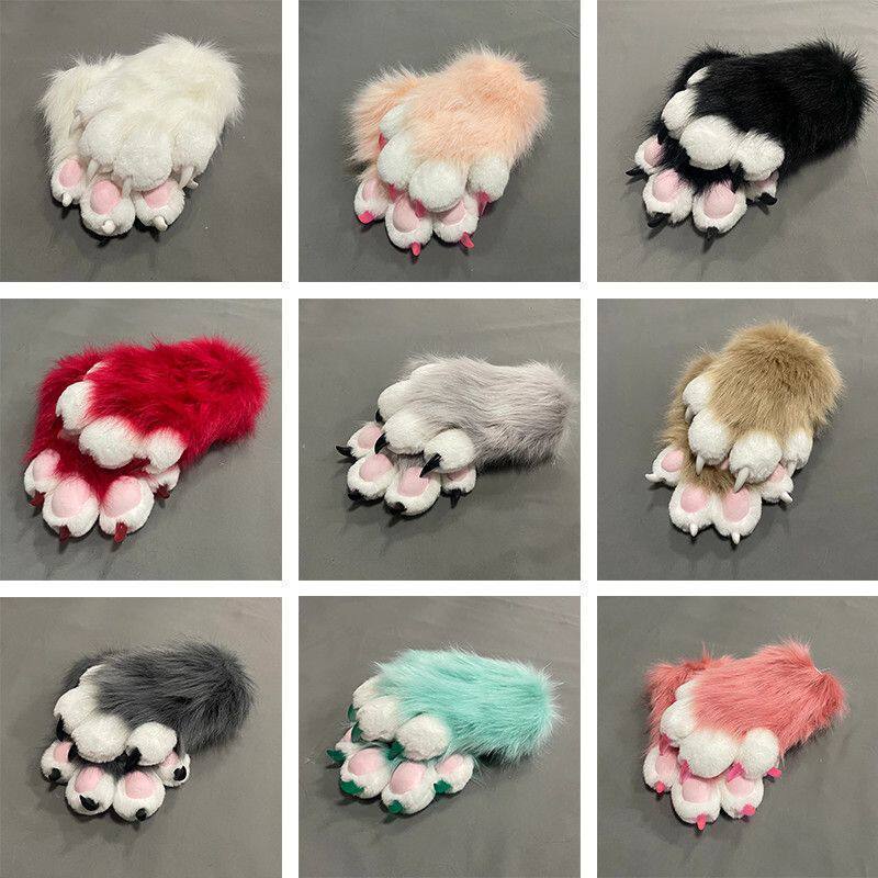 Lông thú đầy màu sắc Paws it Winter Cold-Proof Paws