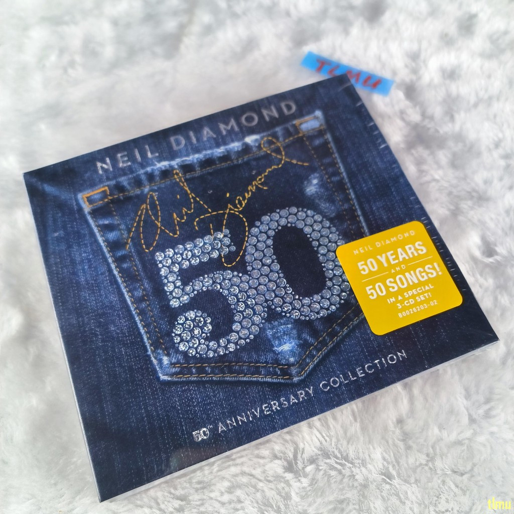 J412 Neil Diamond 50Th Anniversary Collection 3CD Compilation C0103
