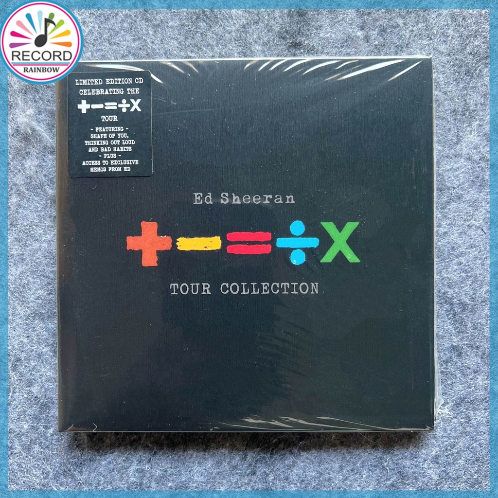 Ed Sheeran +-=÷× Tour Collection Original CD Album [Sealed] Brand New