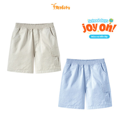 Quần short kaki bé trai Rabity 930.046