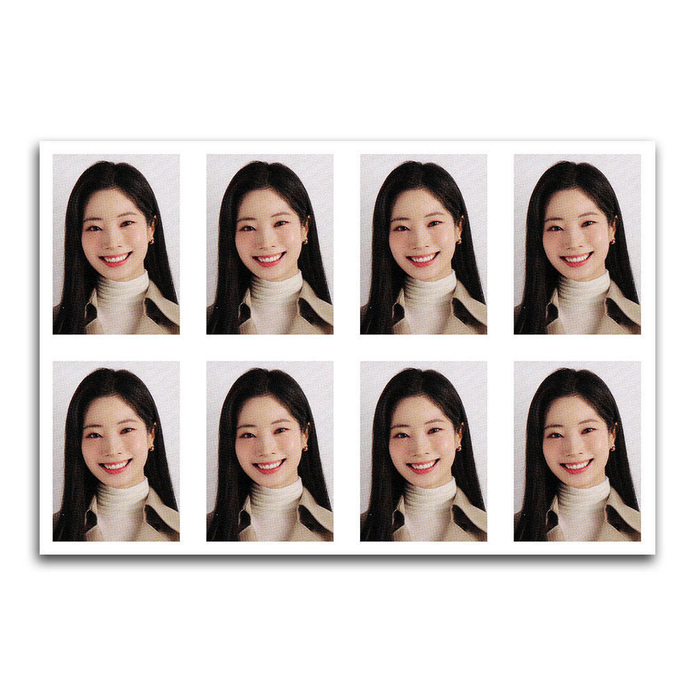 TWSEASON 'S GREETINGS 6740 3cm Photo ID Photo Desk Lịch ID Ảnh