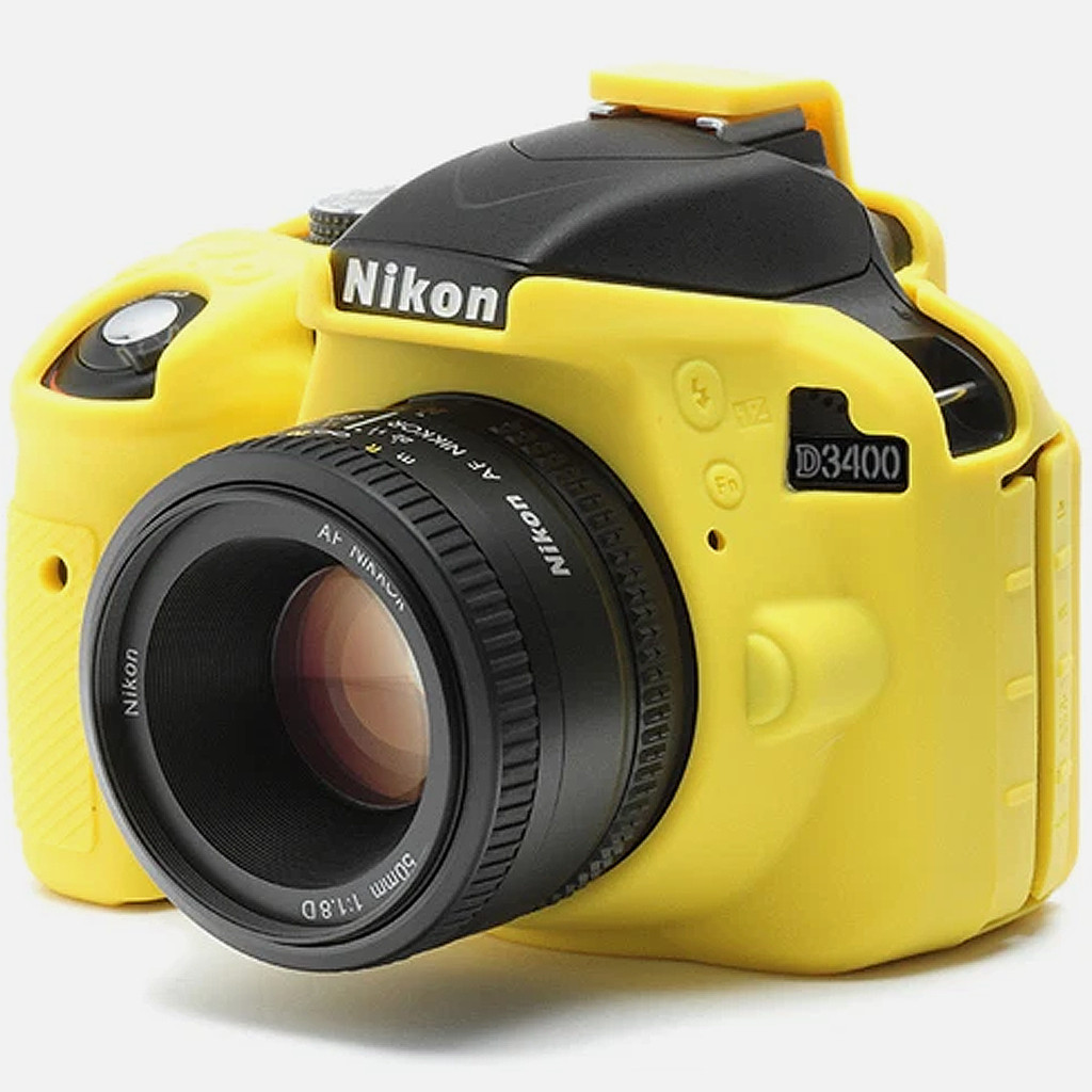 Ốp lưng cao su silicon Vỏ máy ảnh Túi bảo vệ cho Nikon D3400 cho vỏ máy ảnh Nikon D3500
