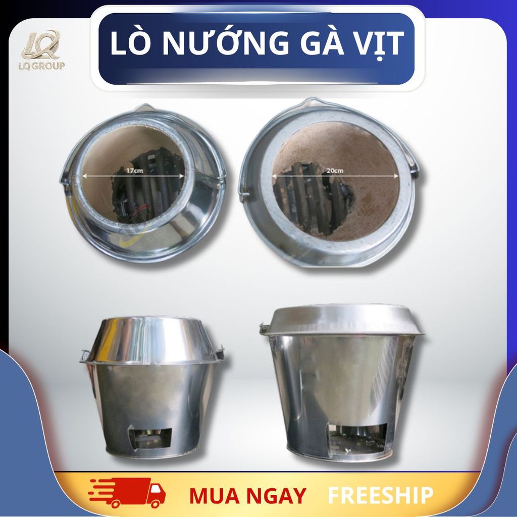 LQ- Lò Than, Bếp than lu quay vịt, dành cho lu quay vịt phi 60, 80, 90,100, 850, 680 cm