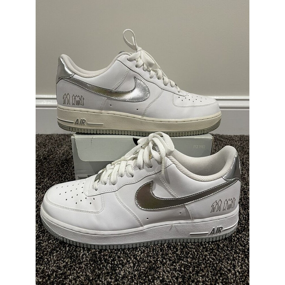 Air Force 1 Low 07 “Player ” Trắng / Bạc sou882 YRZQ