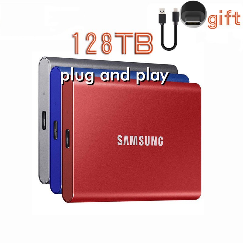 Ổ cứng gắn ngoài Samsung 16TB 8TB HD Type C USB3.1 SSD di động 4TB 2TB 1TB {Bản gốc}