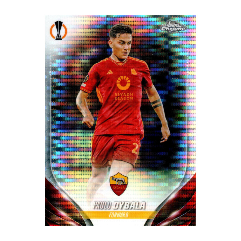 Topps Paulo Dybala Argentina Planet Card Rome Paulo Dybala Argentina