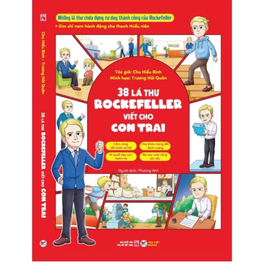 Sách - 38 Lá Thư Rockeffeller Viết Cho Con Trai