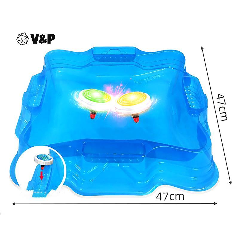 V & P 1 Cái Thiên Gyro Đĩa Con Quay Chiến Đấu Áo Đĩa Nổ Con Quay Con Quay Sân Vận Động Con Quay Con 