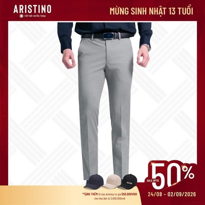 Quần Âu Nam Aristino Slim fit màu xám ATR0070S1