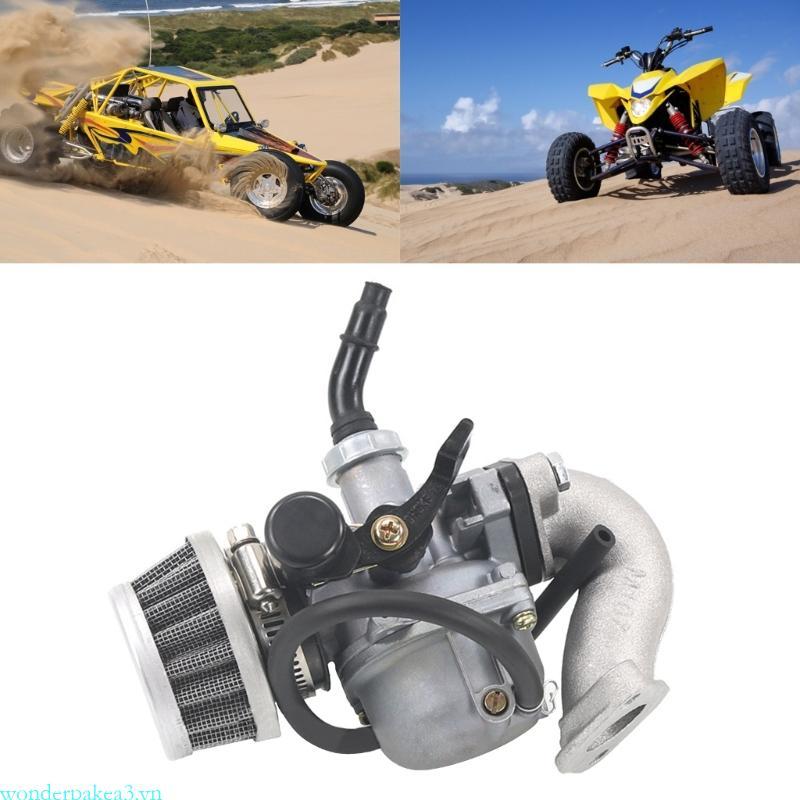 Wonderpakea3 Bộ Chế Hòa Khí PZ19 Carb Cho 70 90 1105cc ATV Quad 4Wheeler Dirt Bike