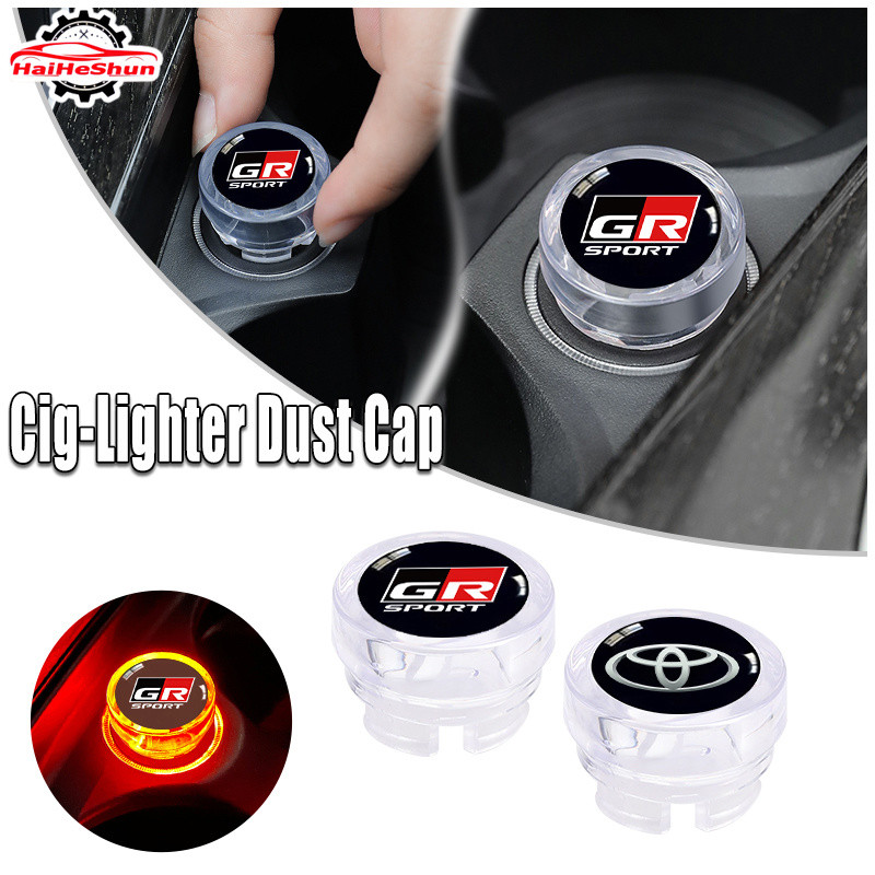 Toyota GR Xe Thuốc Lá Bật Lửa Bụi Đa Năng Chống Thấm Nước Chống Sốc Điện Trang Trí Cho Xe Toyota GR 