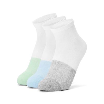 Vớ Thể Thao Trẻ Em Skechers Socks Quarter Socks (3 Pairs) - L226K043-06J2