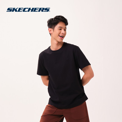 Áo Thun Tay Ngắn Nam Skechers Skechers Authentic Lounge Short Sleeve Tee - SL226M225-0018
