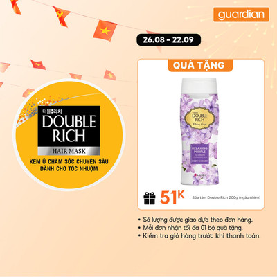 Kem Ủ Double Rich Chăm Sóc Chuyên Sâu Dành Cho Tóc Nhuộm 150G