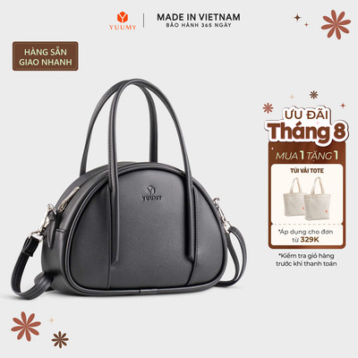 Túi Yuumy (Thời trang nữ dáng hến dễ thương size 21 - Túi đeo chéo da Seasand YN233)