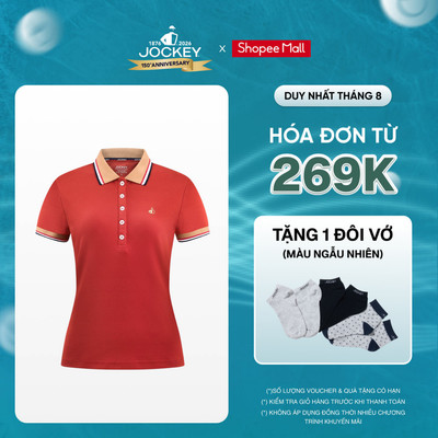 Áo Polo Cafe Nữ Jockey Noire - J4131